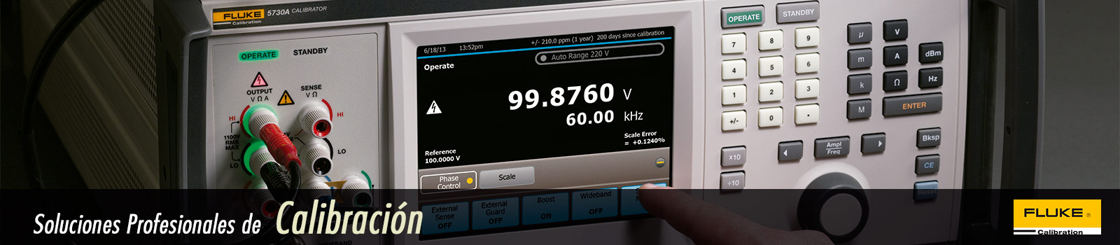Soluciones profesionales de calibracion.